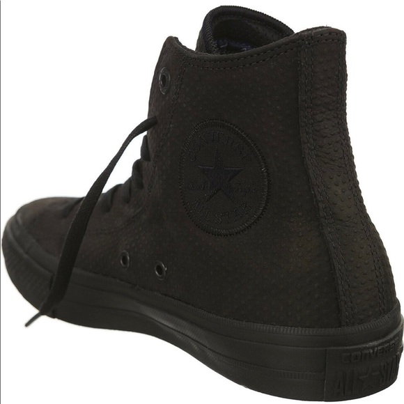 Converse Chuck Taylor II Hi Black Gum Lunarlon - Picture 3 of 5